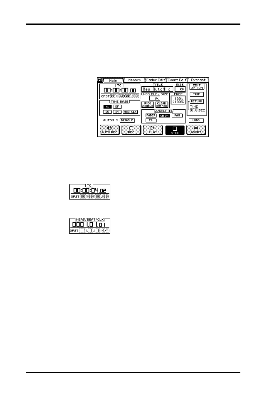 Setting an automix offset | ALESIS 03D User Manual | Page 192 / 302