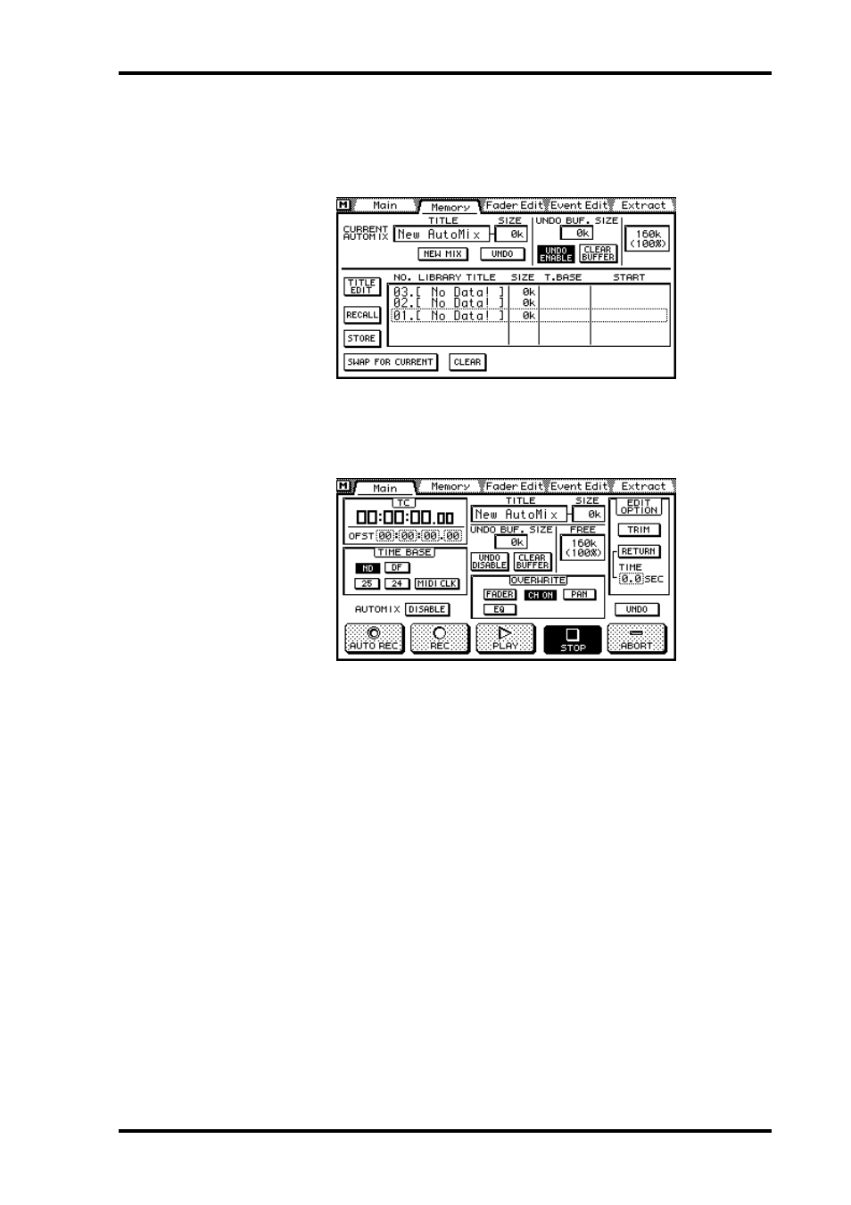 Recording an automix | ALESIS 03D User Manual | Page 195 / 302