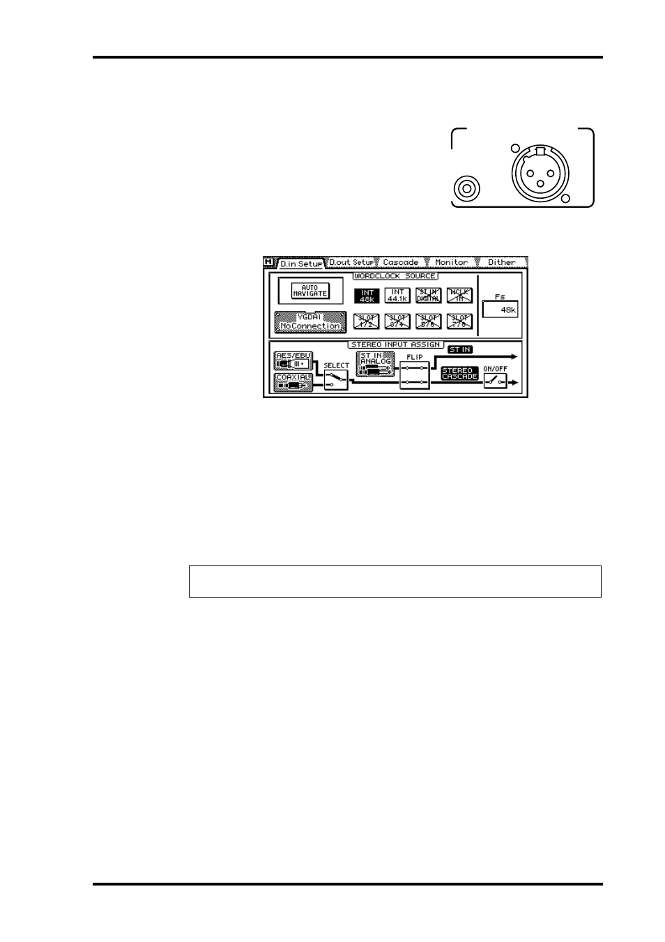 Digital stereo in, Solo, Emphasis | ALESIS 03D User Manual | Page 231 / 302