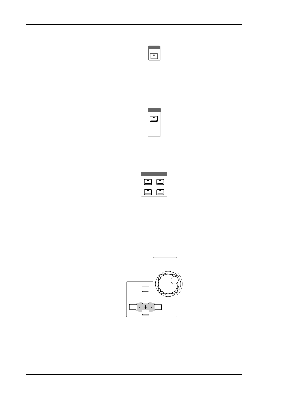 Midi remote, Solo, User define | Parameter wheel, cursors & enter, Chapter 2—touring the 03d | ALESIS 03D User Manual | Page 24 / 302
