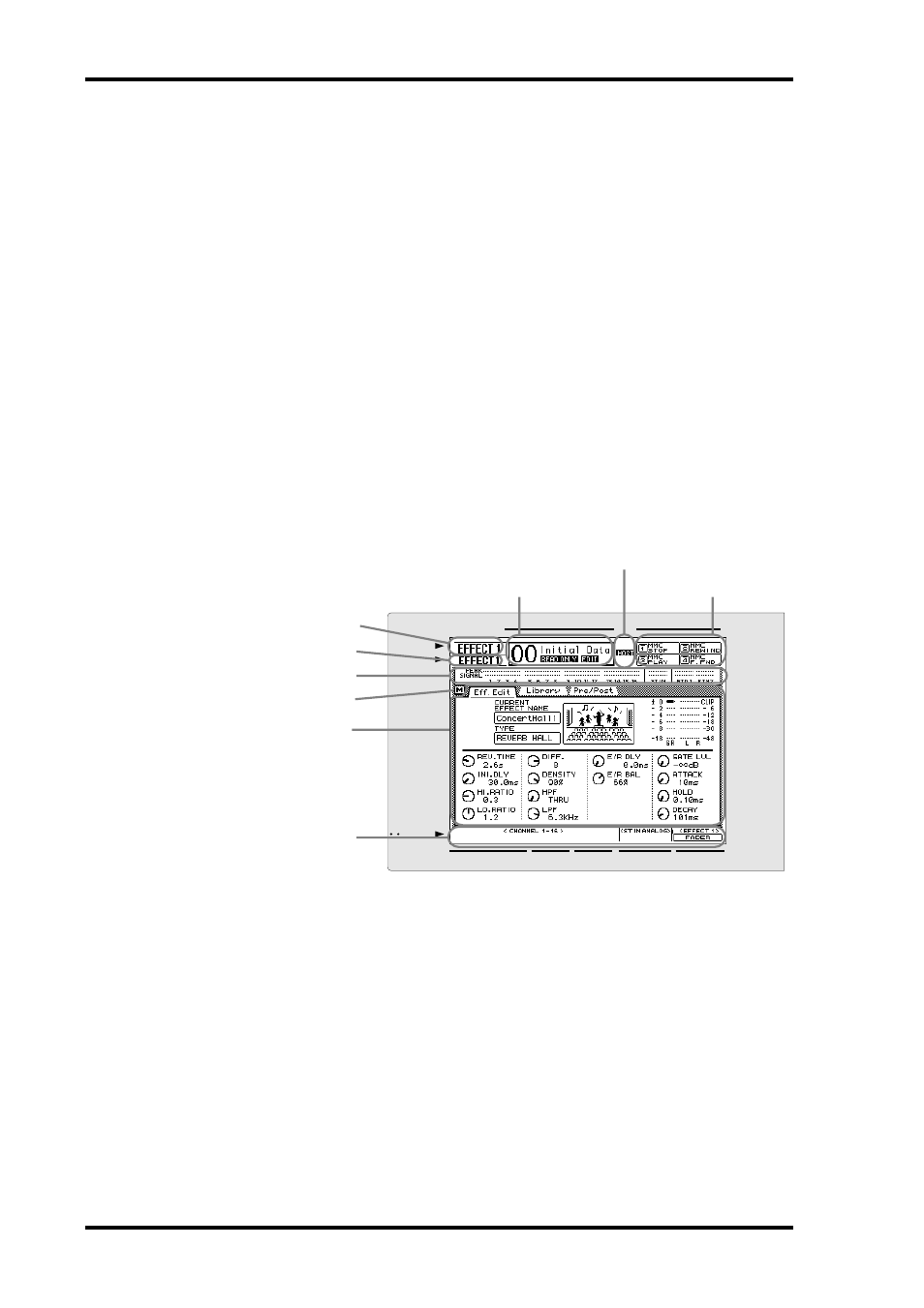 About the user interface, Display, About the user interface display | ALESIS 03D User Manual | Page 34 / 302