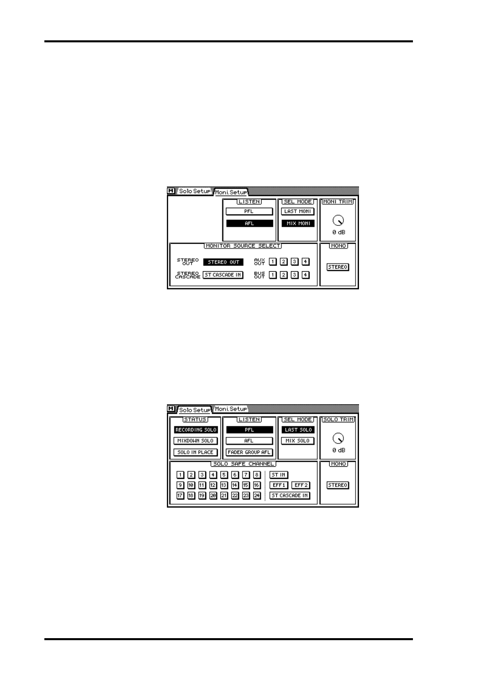 About monitor & solo | ALESIS 03D User Manual | Page 82 / 302