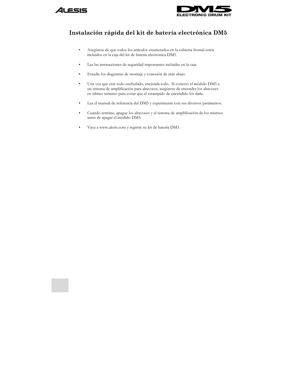 ALESIS DM5 User Manual | Page 12 / 42
