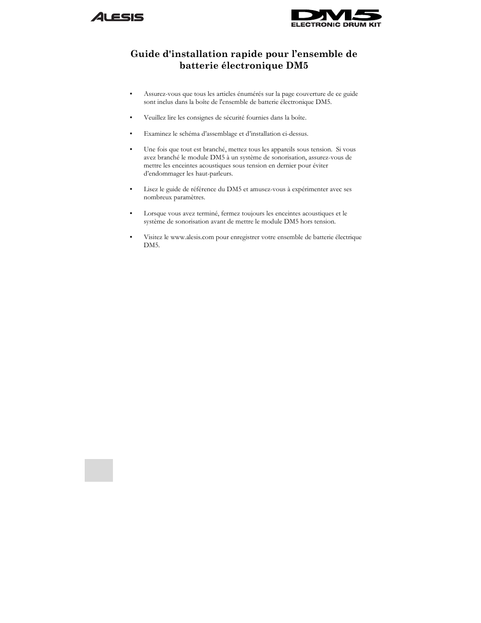 ALESIS DM5 User Manual | Page 20 / 42