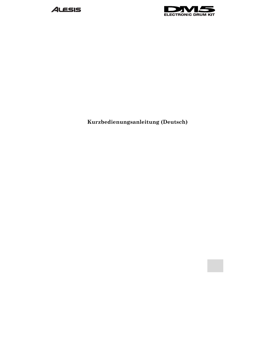 ALESIS DM5 User Manual | Page 27 / 42