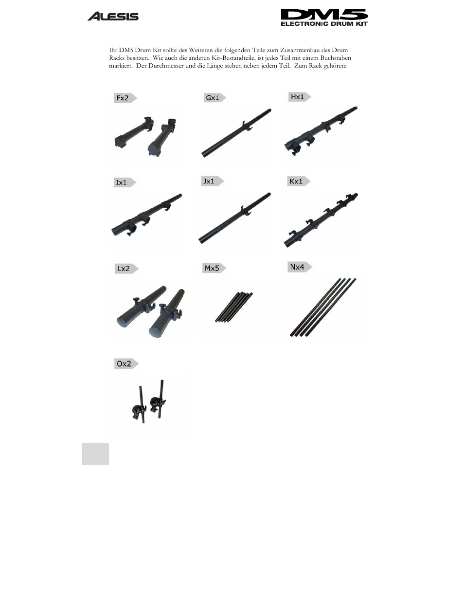 ALESIS DM5 User Manual | Page 30 / 42