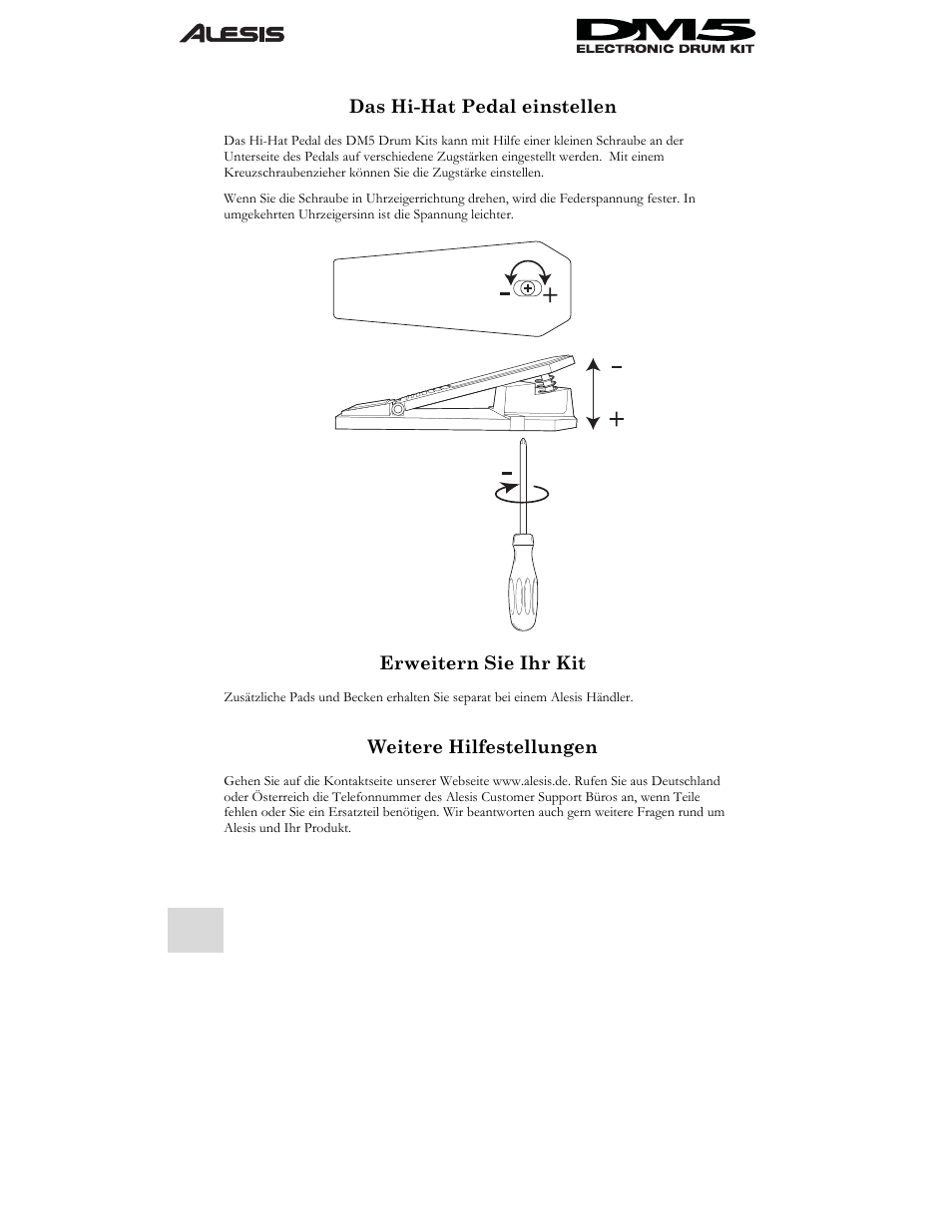 ALESIS DM5 User Manual | Page 34 / 42