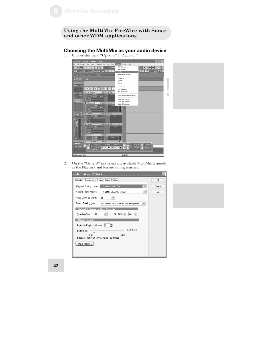 ALESIS MultiMix 12 FireWire User Manual | Page 44 / 64