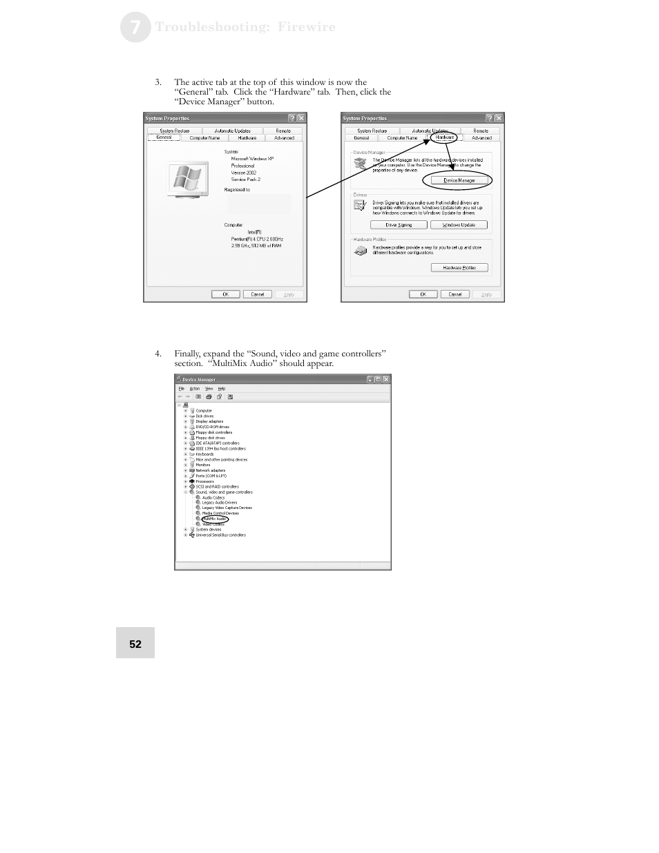 ALESIS MultiMix 12 FireWire User Manual | Page 54 / 64