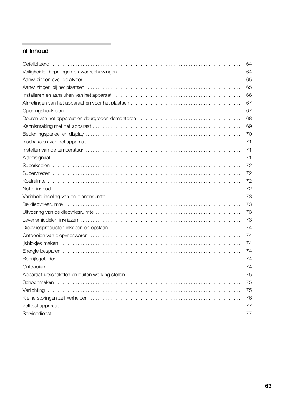 Siemens KA62NV40 User Manual | Page 63 / 94