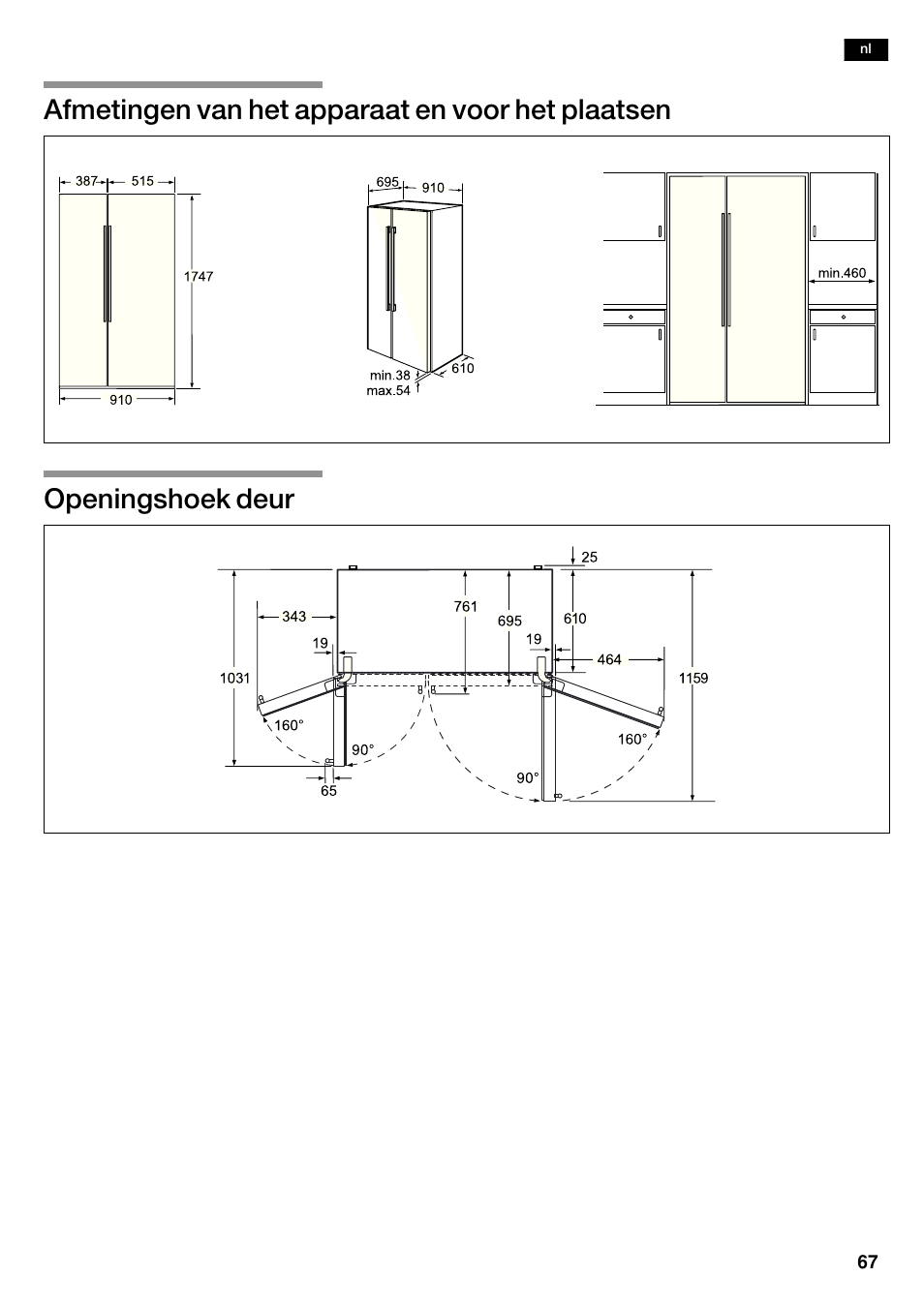 Siemens KA62NV40 User Manual | Page 67 / 94