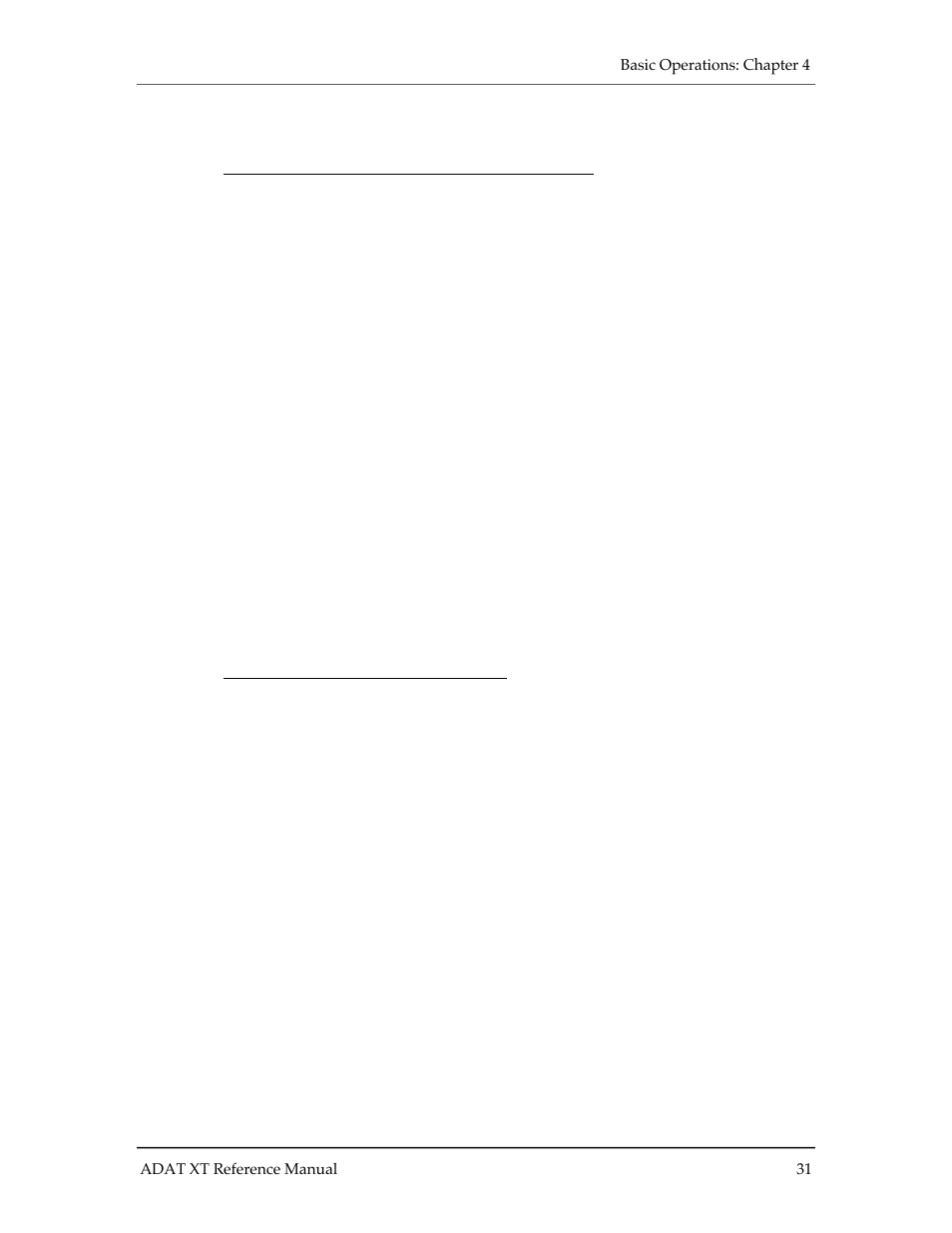 ALESIS ADAT-XT User Manual | Page 35 / 96