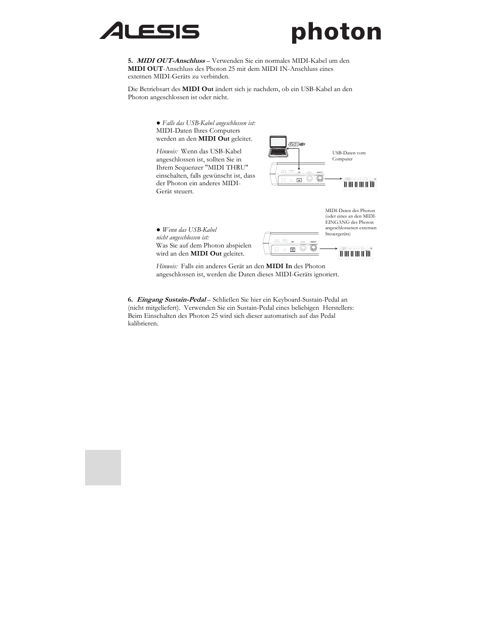 ALESIS Photon 25 User Manual | Page 42 / 61