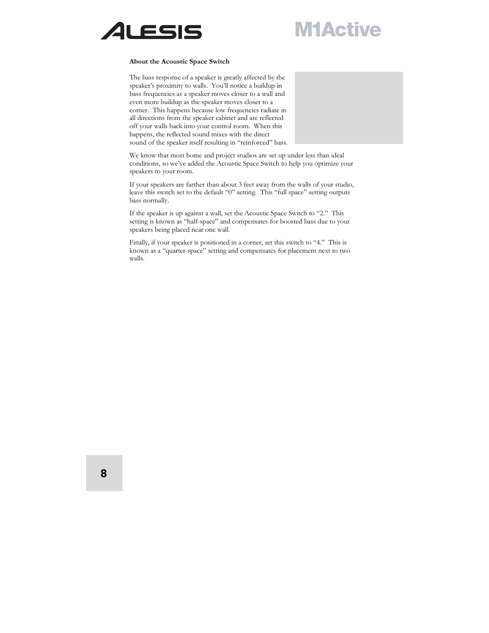 ALESIS ACTIVE M1 User Manual | Page 10 / 82