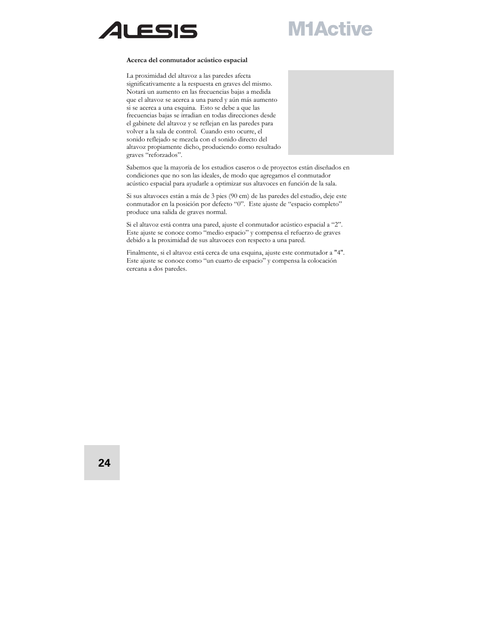 ALESIS ACTIVE M1 User Manual | Page 26 / 82