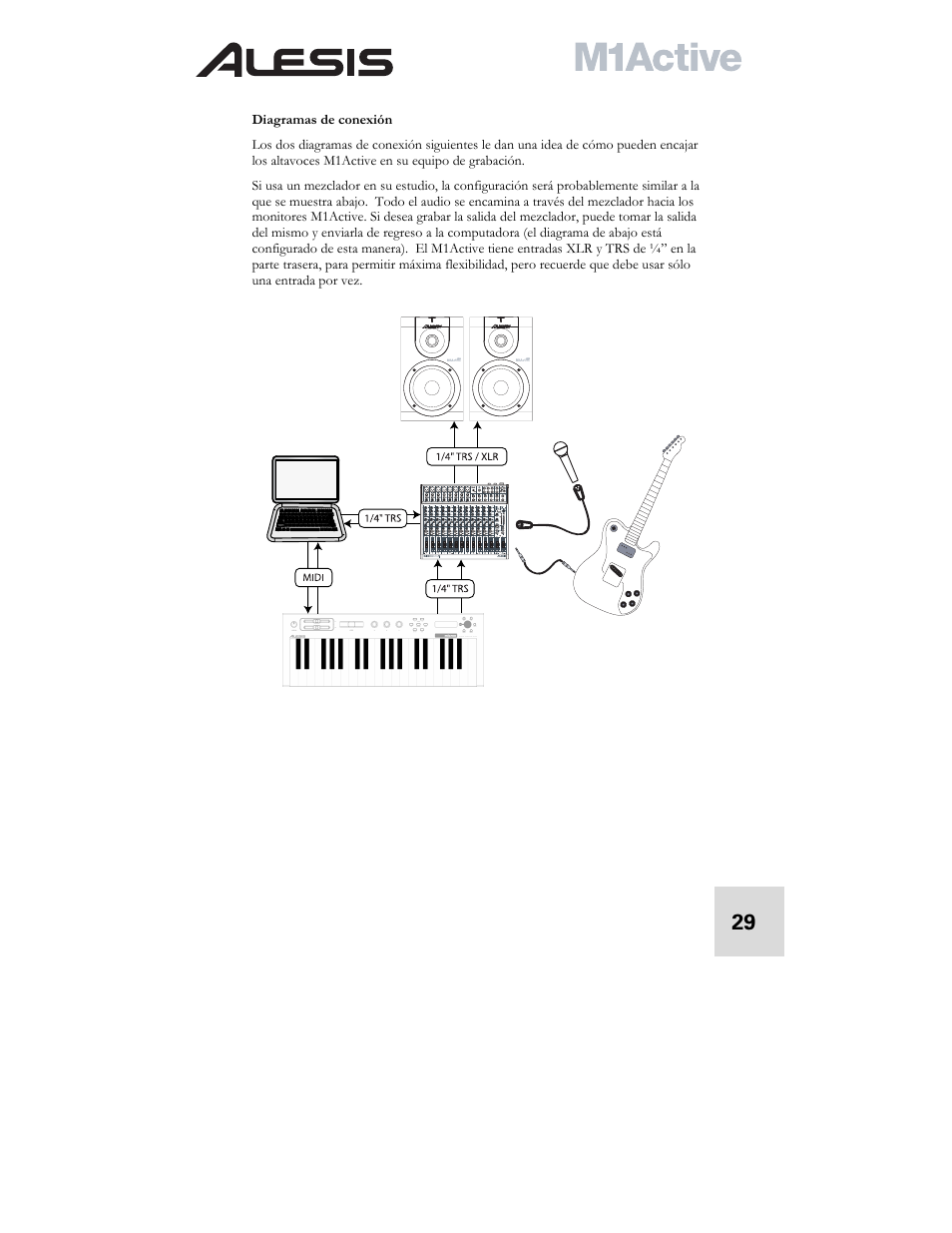 ALESIS ACTIVE M1 User Manual | Page 31 / 82
