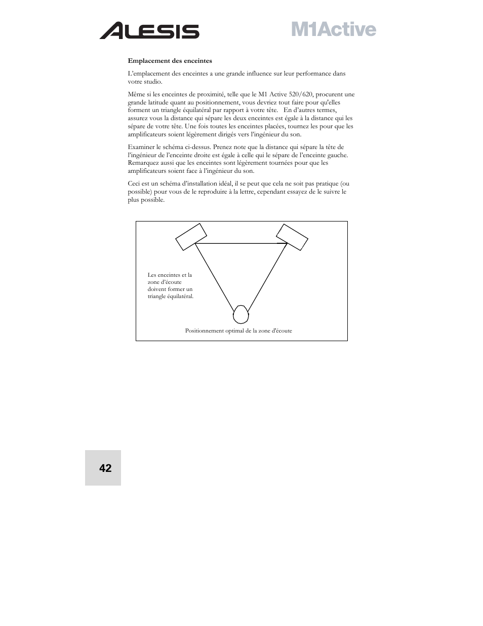 ALESIS ACTIVE M1 User Manual | Page 44 / 82