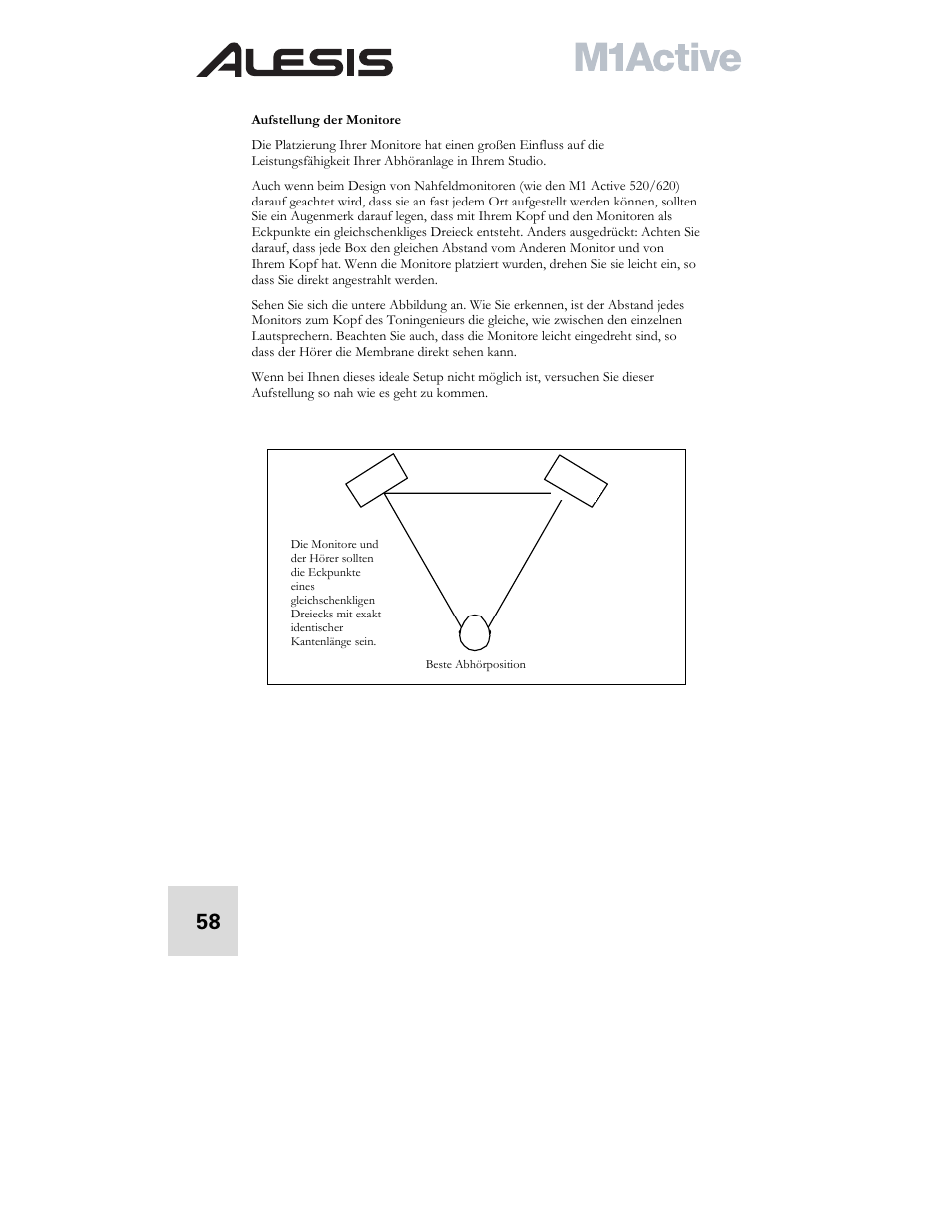 ALESIS ACTIVE M1 User Manual | Page 60 / 82