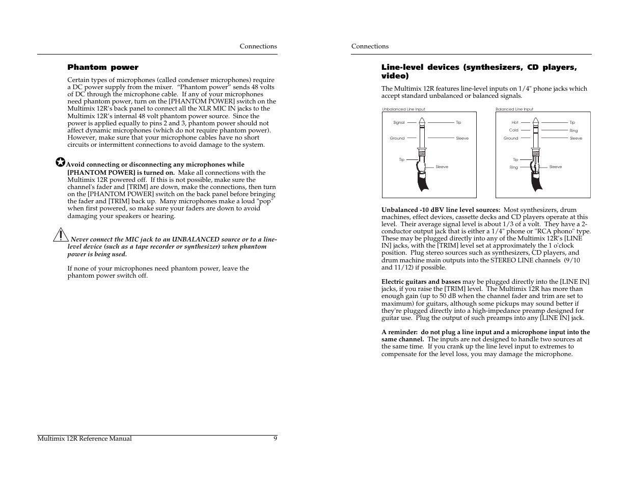 ALESIS MULTIMIX 12R User Manual | Page 19 / 62