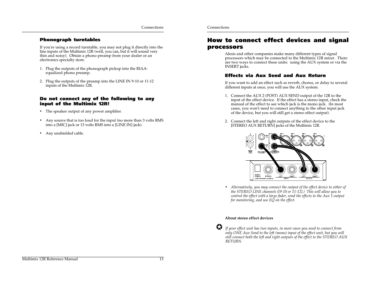 ALESIS MULTIMIX 12R User Manual | Page 23 / 62