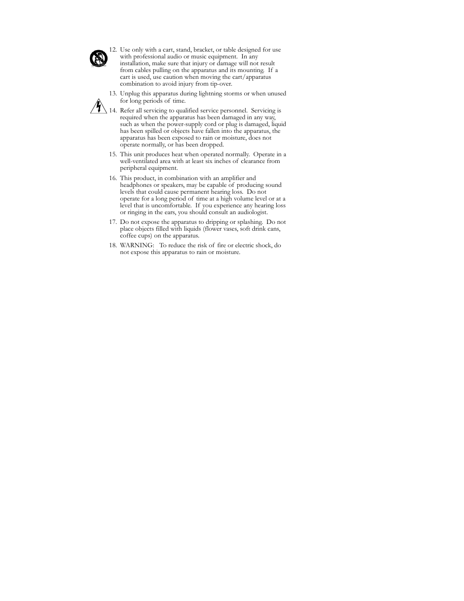 ALESIS MULTIMIX 12R User Manual | Page 4 / 62