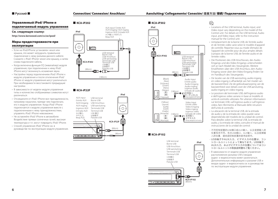 Kenwood KCA-iP302 User Manual | Page 4 / 5