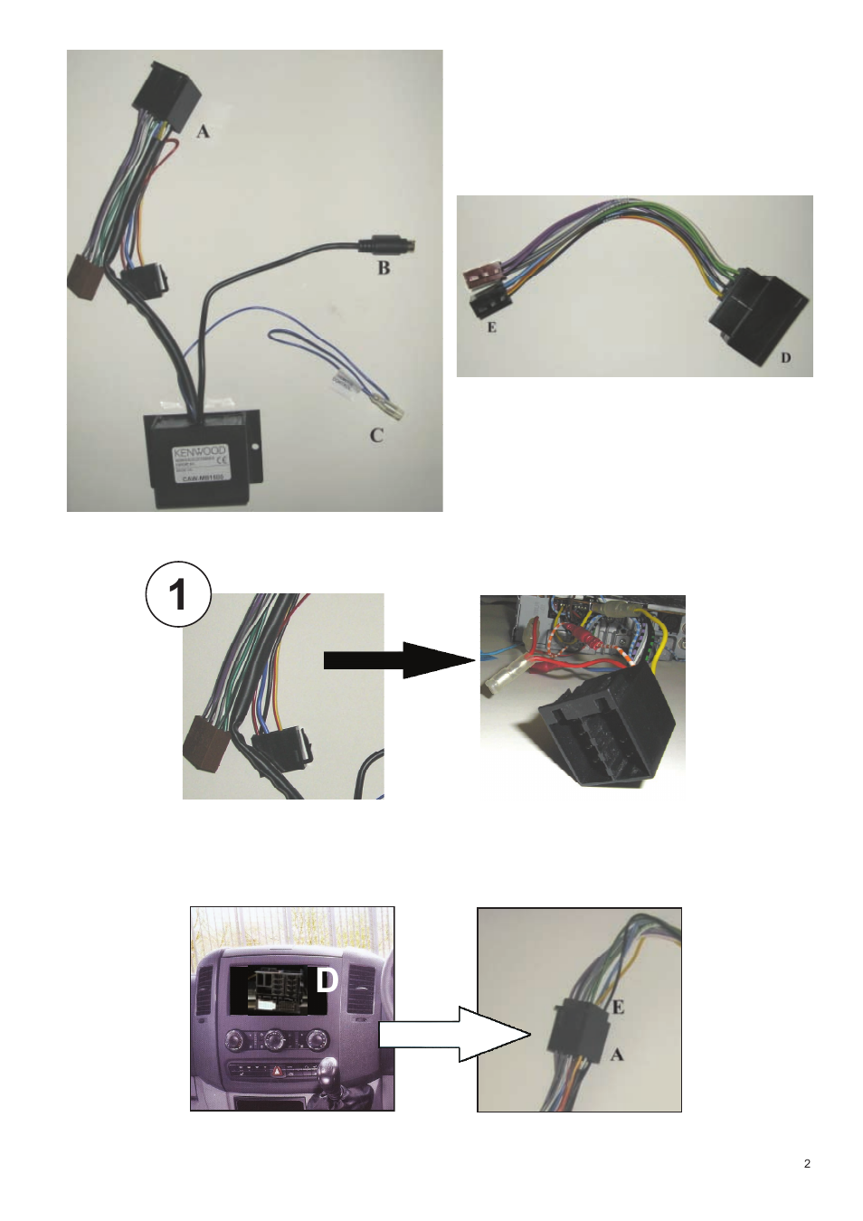 Kenwood CAW-MB1500 User Manual | Page 2 / 3