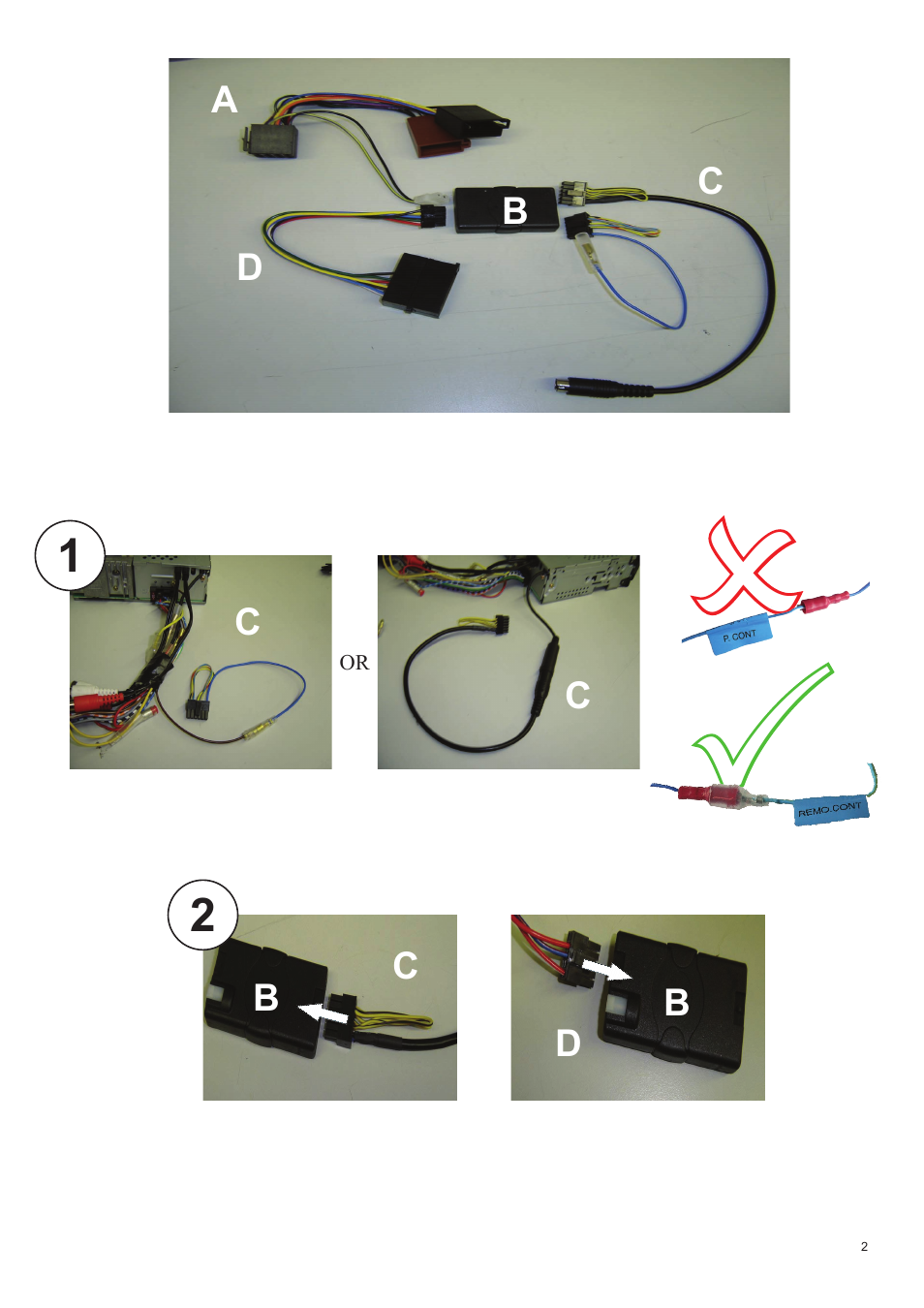 Kenwood CAW-RN7010 User Manual | Page 2 / 3