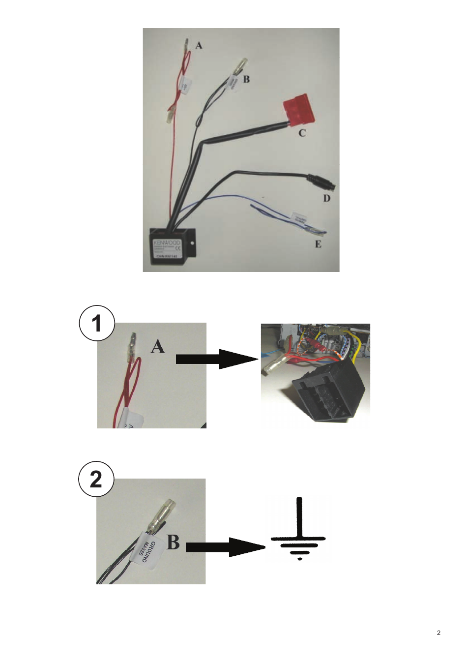 Kenwood CAW-RN1140 User Manual | Page 2 / 3