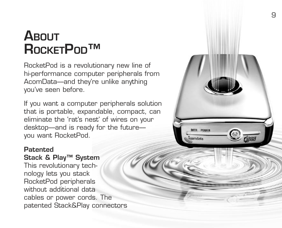 Bout, Ocket | Acomdata.com RPDOCKU2FA User Manual | Page 11 / 52