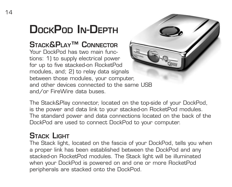 Epth s | Acomdata.com RPDOCKU2FA User Manual | Page 16 / 52