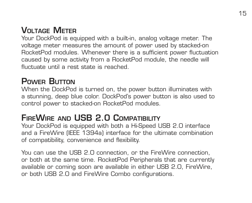 Usb 2.0 c | Acomdata.com RPDOCKU2FA User Manual | Page 17 / 52