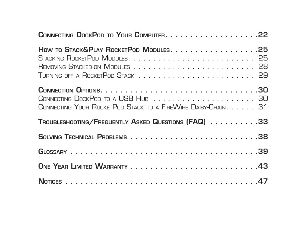Acomdata.com RPDOCKU2FA User Manual | Page 4 / 52