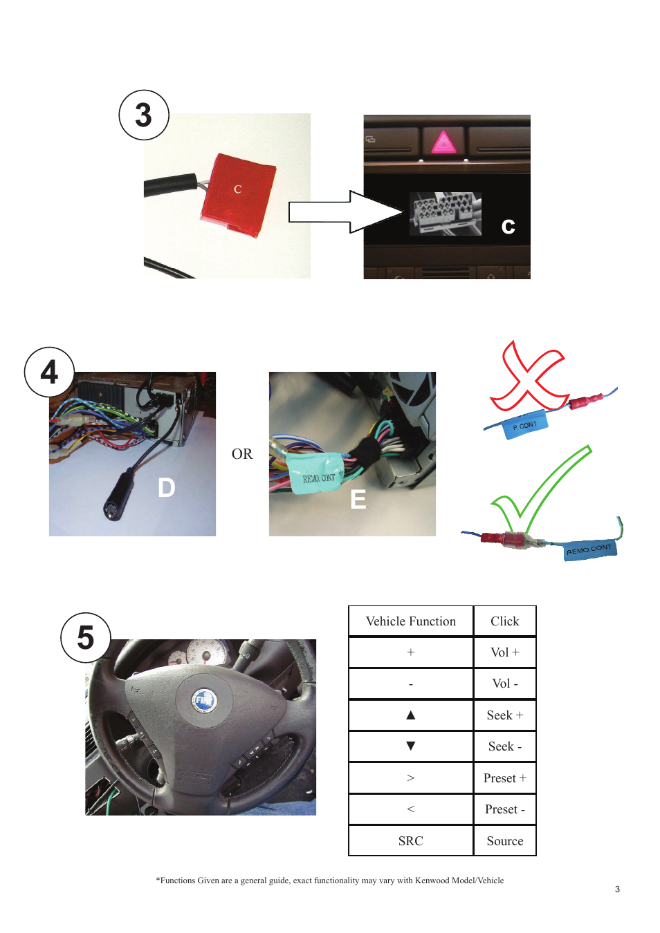 Kenwood CAW-FI1210 User Manual | Page 3 / 3