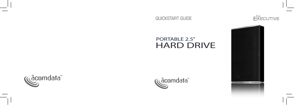 Acomdata.com Hard Drive The Executive User Manual | 2 pages