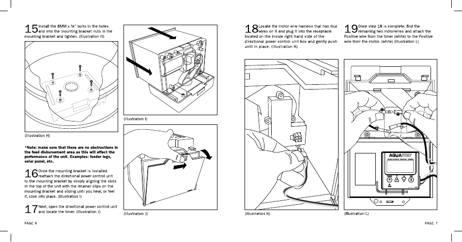 Aquapro Fish Feeders ATX User Manual | Page 4 / 7