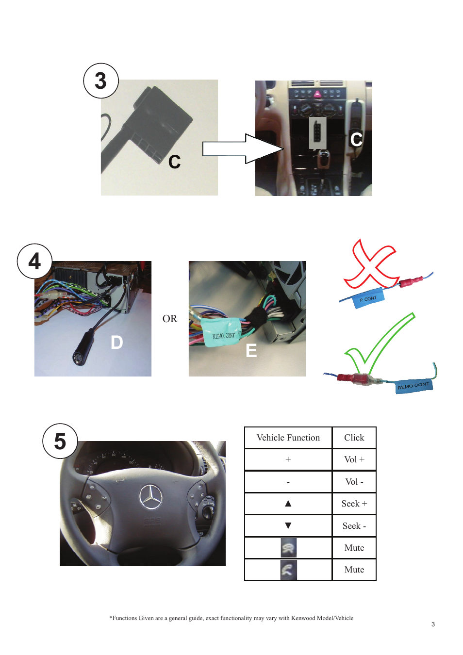 Kenwood CAW-MB1110 User Manual | Page 3 / 3