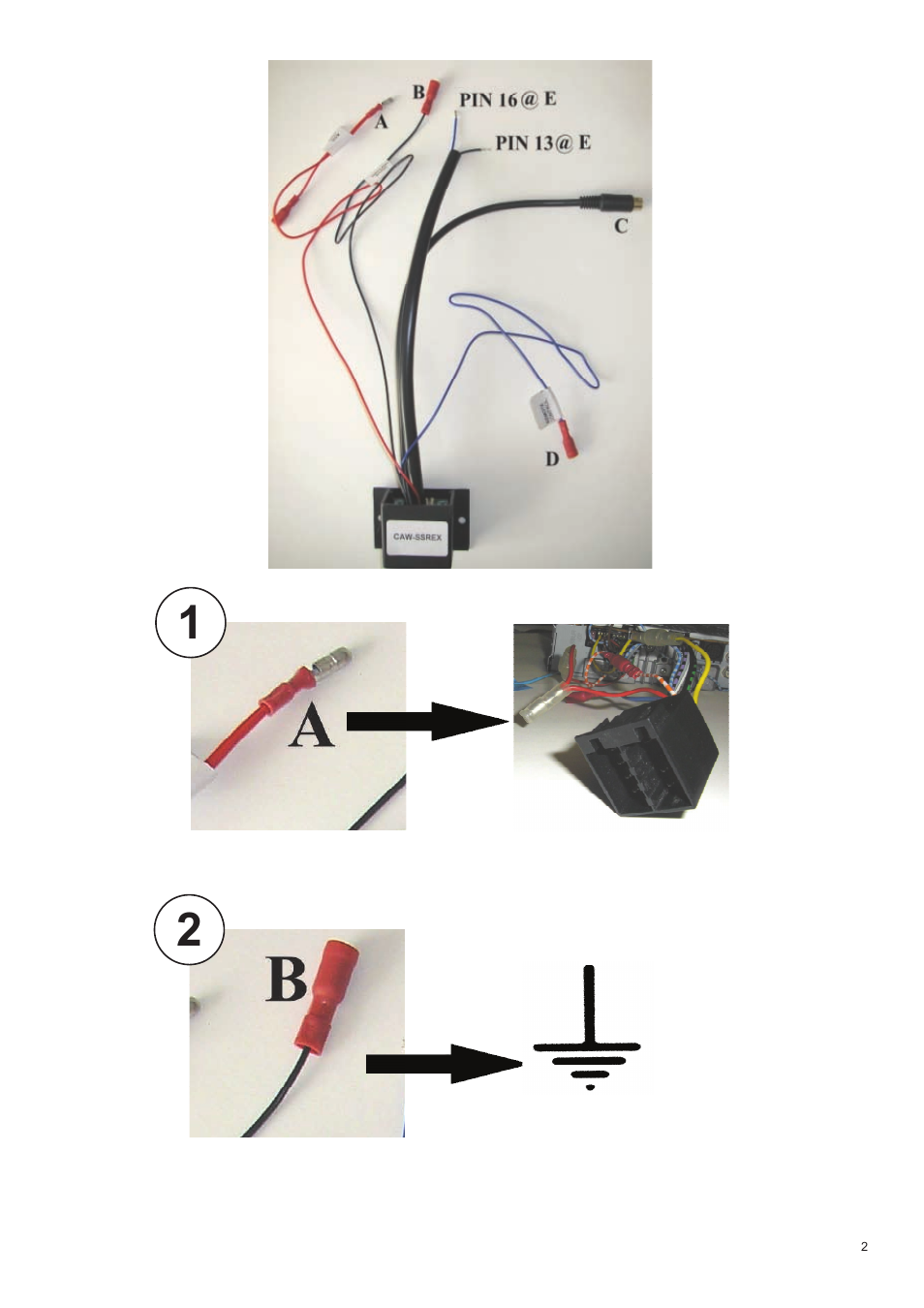 Kenwood CAW-SSREX User Manual | Page 2 / 3