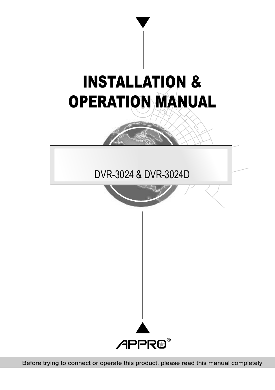 Approach Tech DVR-3024 User Manual | 71 pages