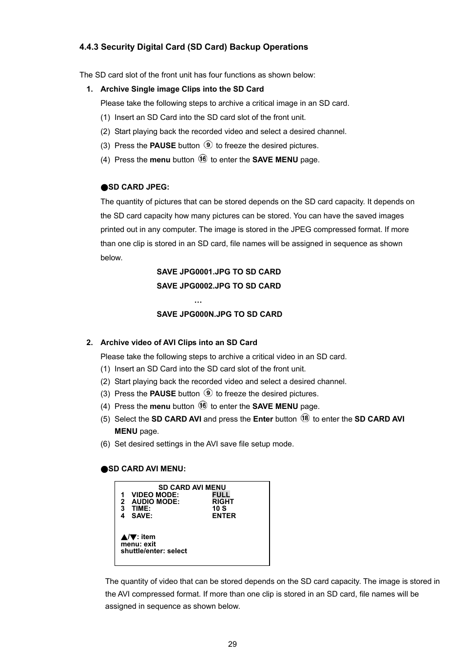 Approach Tech DVR-3016 User Manual | Page 31 / 81