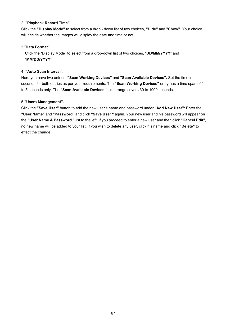 Approach Tech DVR-3016 User Manual | Page 69 / 81