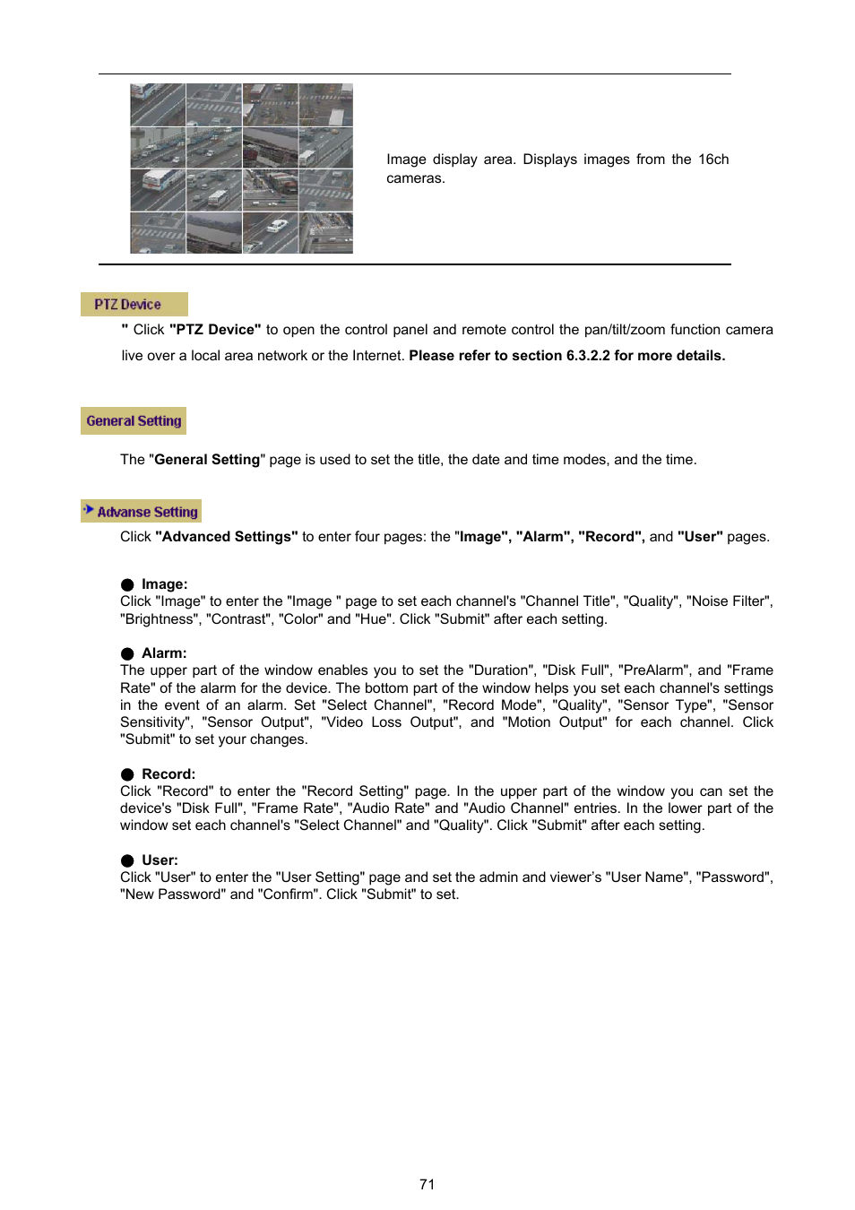 Approach Tech DVR-3016 User Manual | Page 73 / 81