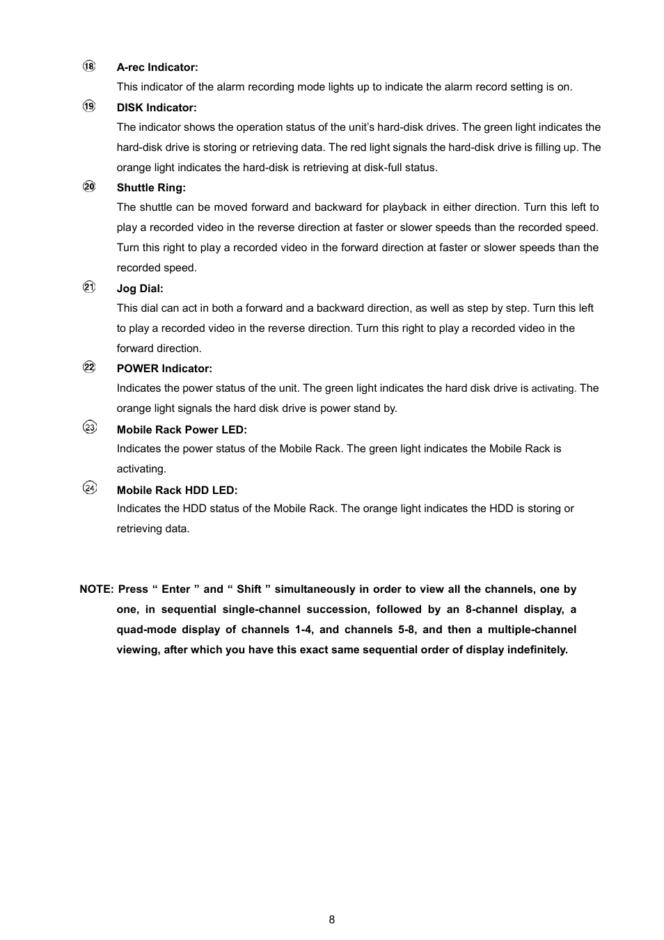 Approach Tech NVR-2018 User Manual | Page 10 / 87
