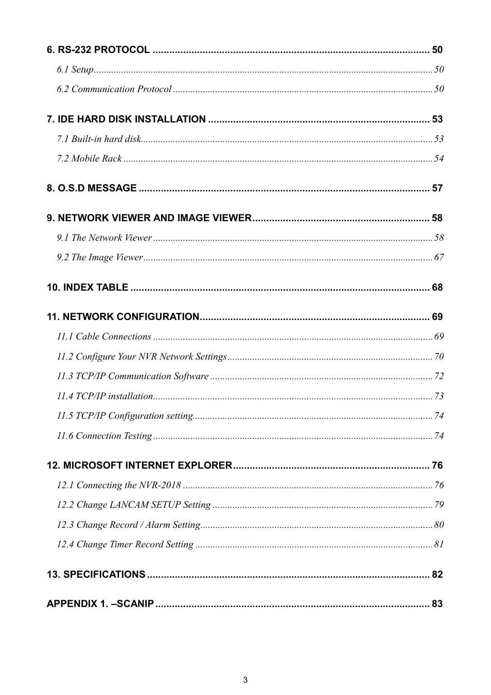 Approach Tech NVR-2018 User Manual | Page 5 / 87
