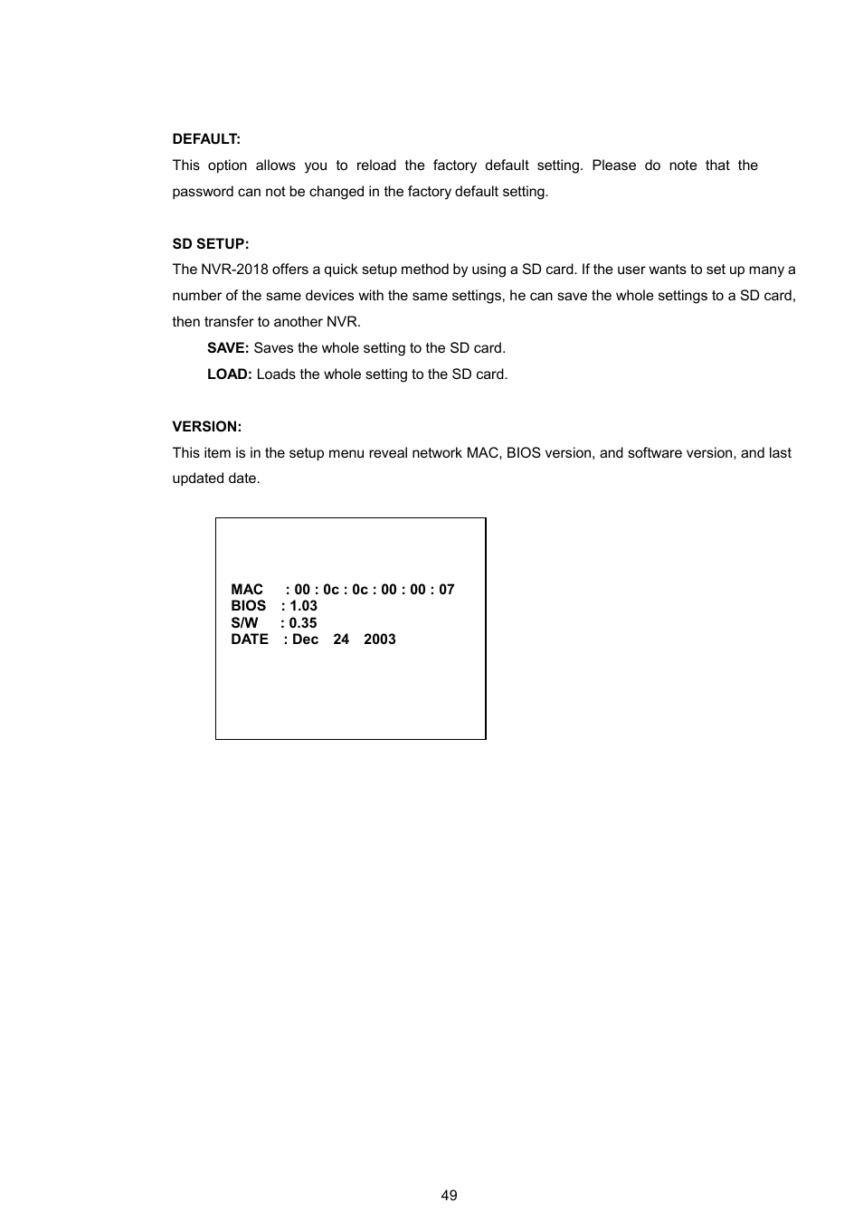 Approach Tech NVR-2018 User Manual | Page 51 / 87