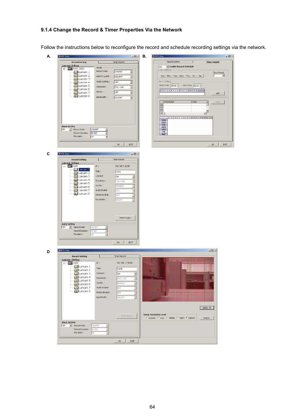 Approach Tech NVR-2018 User Manual | Page 66 / 87