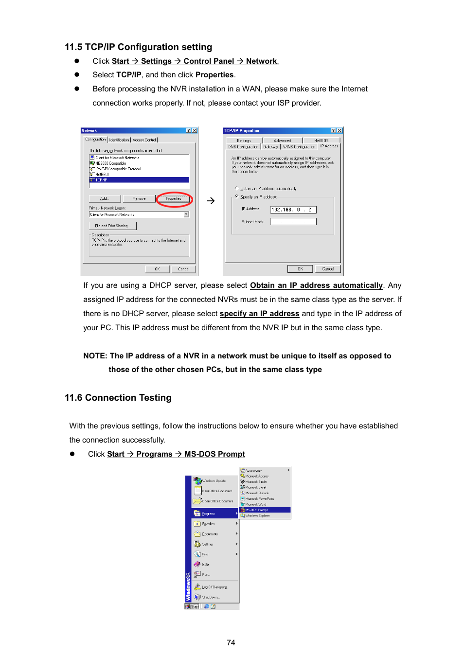 Approach Tech NVR-2018 User Manual | Page 76 / 87