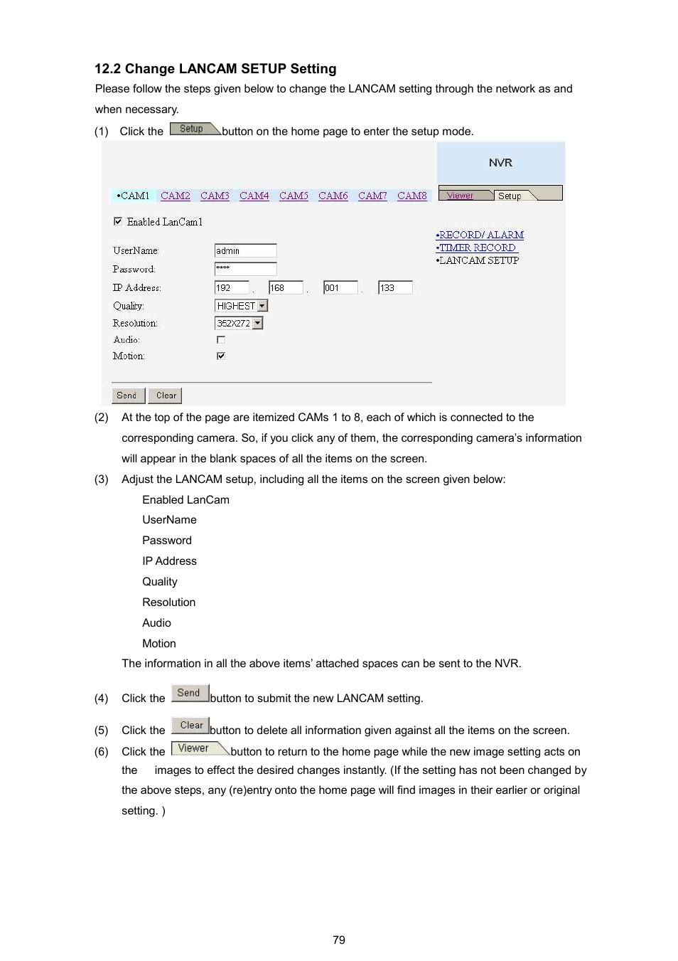 Approach Tech NVR-2018 User Manual | Page 81 / 87