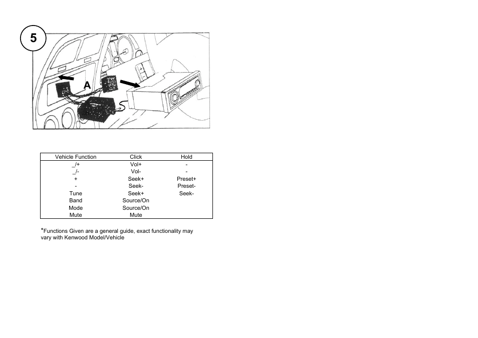 Kenwood CAW-FT7050 User Manual | Page 4 / 4