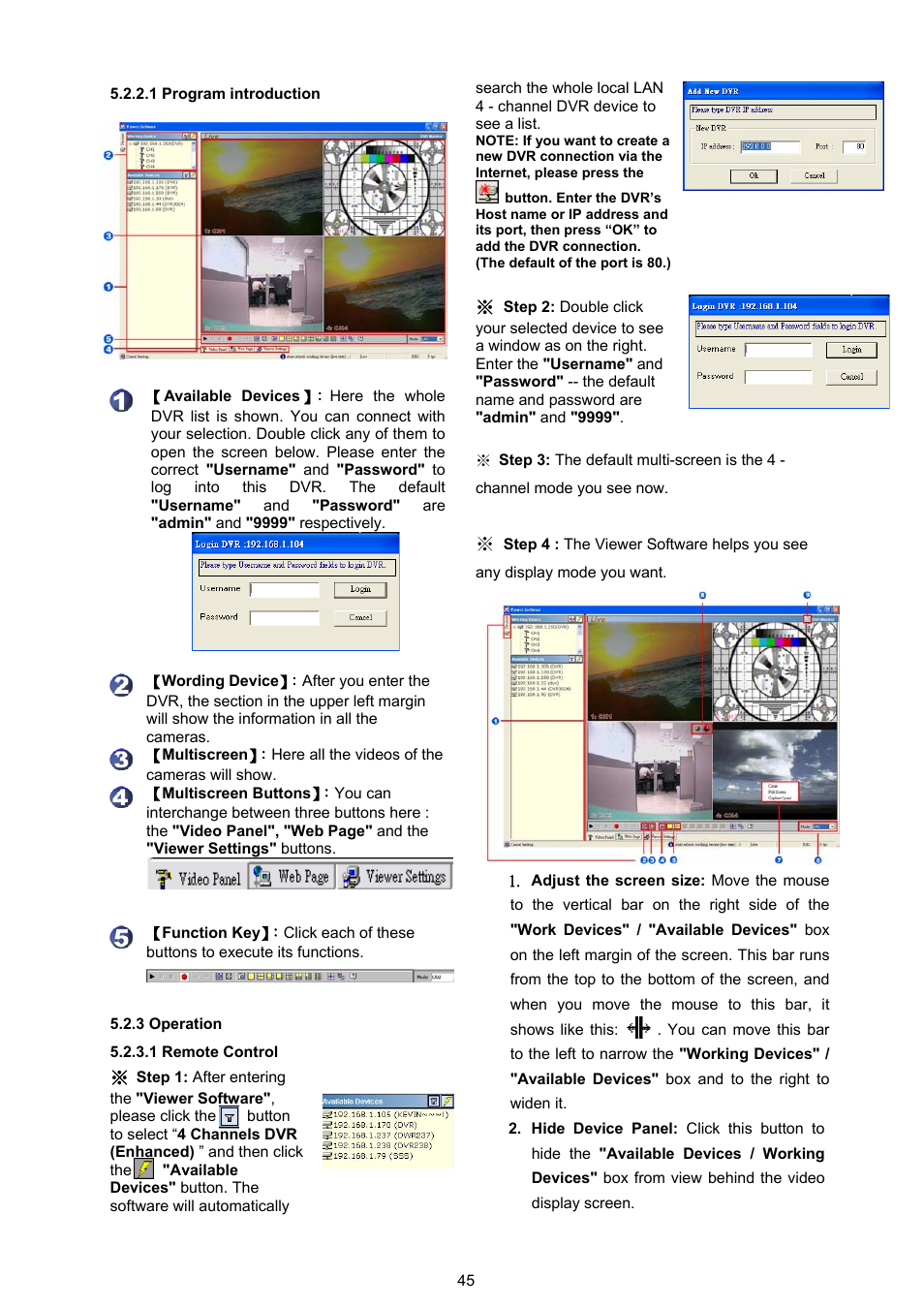 3 operation | Approach Tech DVR-3024M User Manual | Page 47 / 67